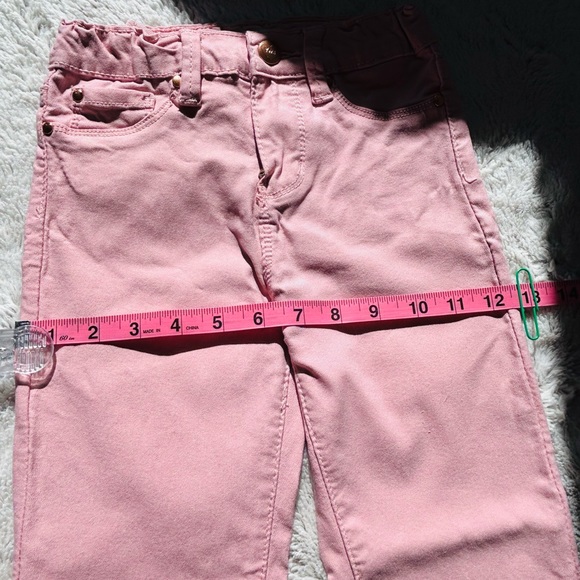 **Great Item** YMI HyperStretch Jeans-Straight Leg-Mauve/Pink-Girls Size 6X-Used - Picture 9 of 14